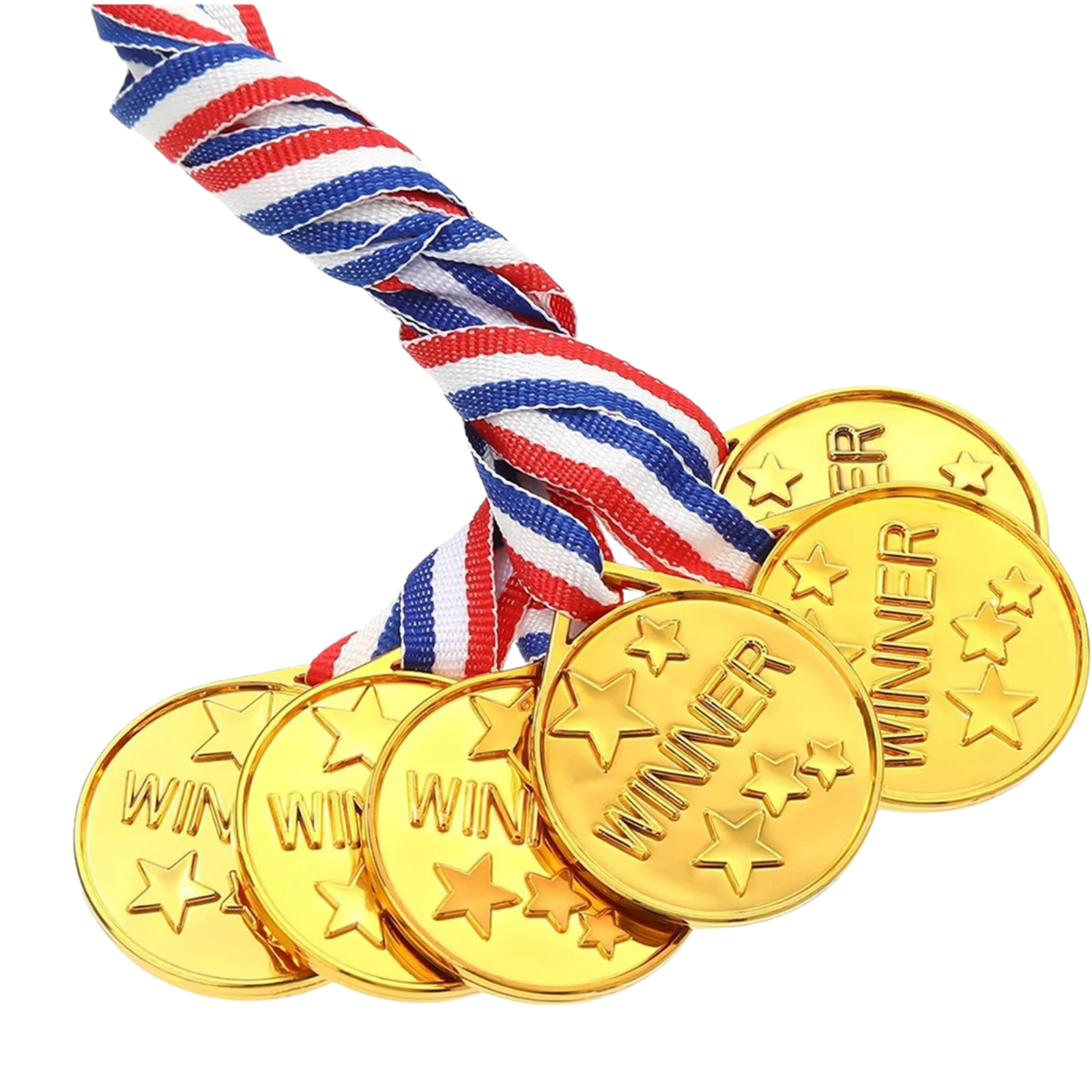 30Pcs Plastic Gold Winners Med - Party Games Gender Reveal ulasan dan harga