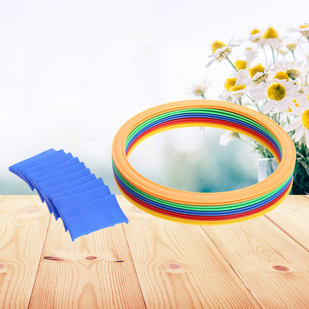 10 Circle Rings 10 Buckets Kid - Party Games Kids Outdoor ulasan dan harga
