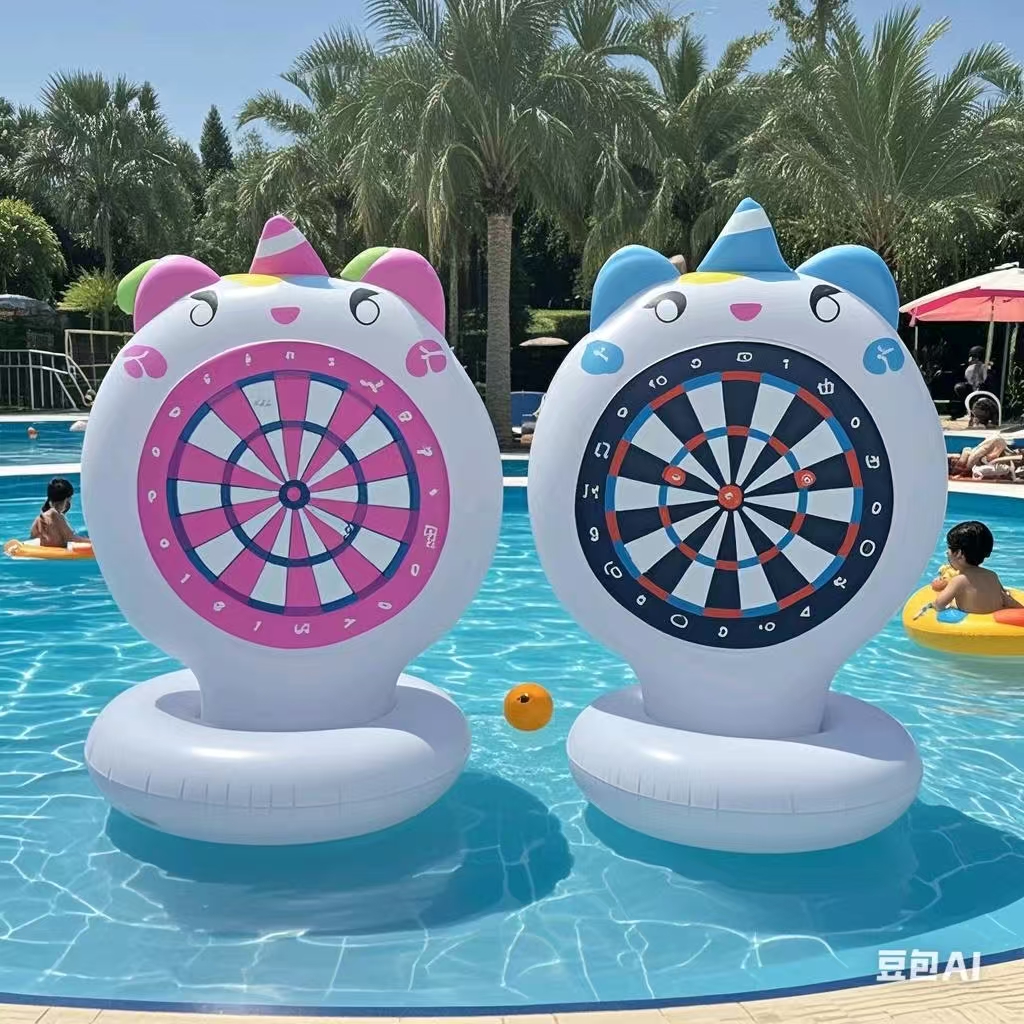 Inflatable Unicorn Throwing Ga - Party Games Kids Outdoor ulasan dan harga