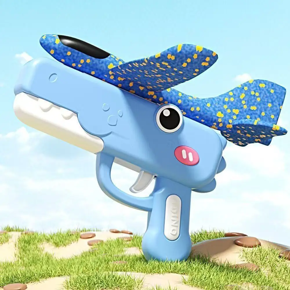 Foam Airplane Launcher Catapul - Party Games Kids Outdoor ulasan dan harga